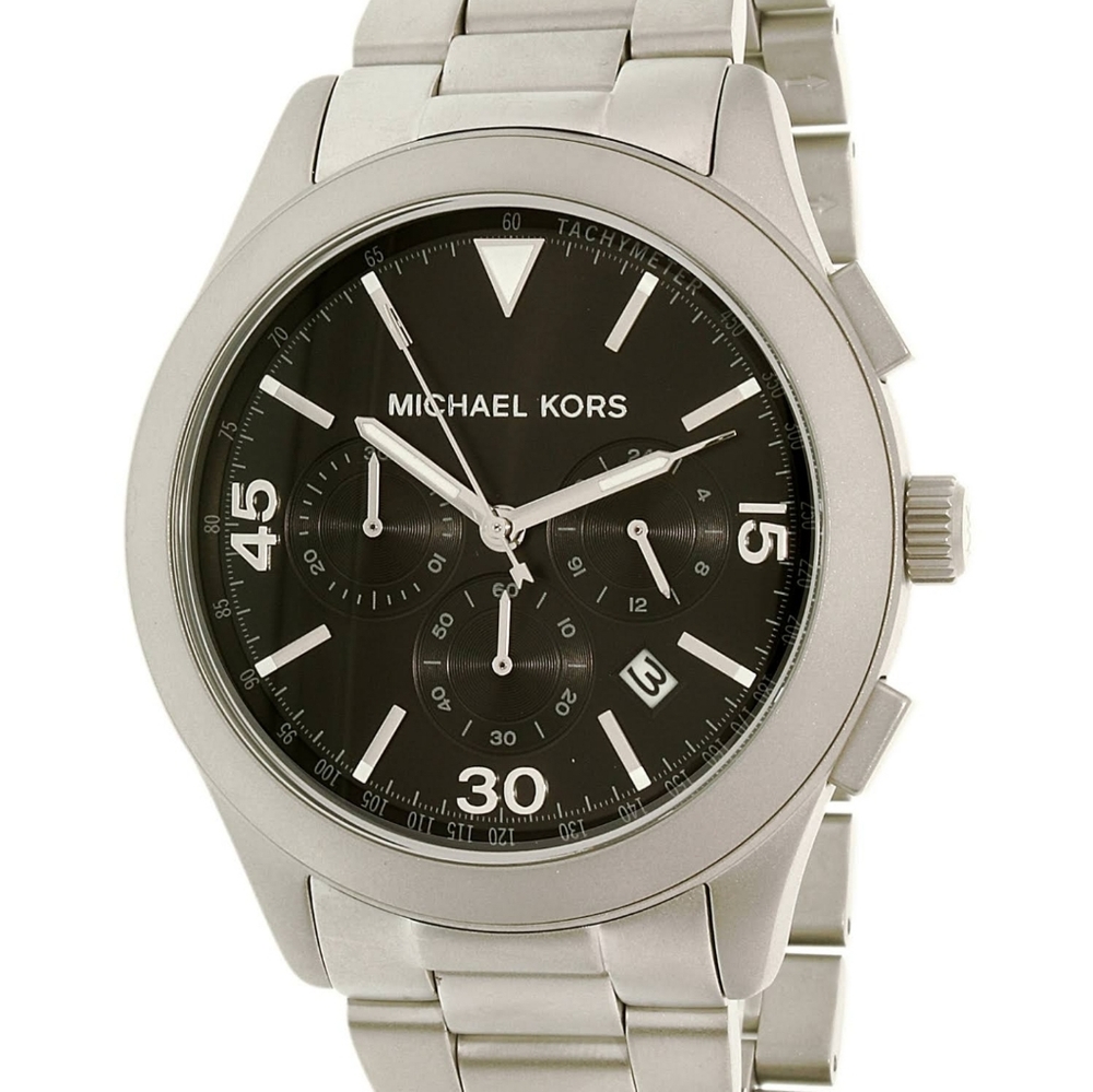 MK Men's Gareth Chronograph Black Dial Watch - Picture 2 of 10